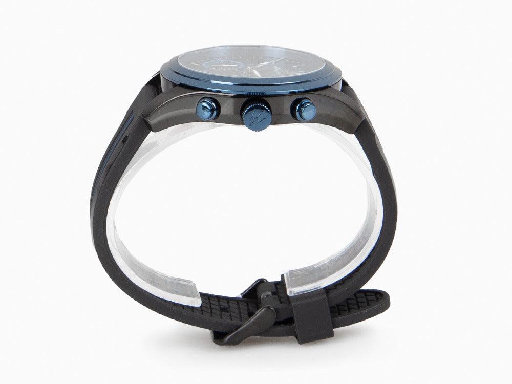 Maserati Traguardo Quartz Uhr, Schwarz, 45 mm, Mineral Glas, R8871612006