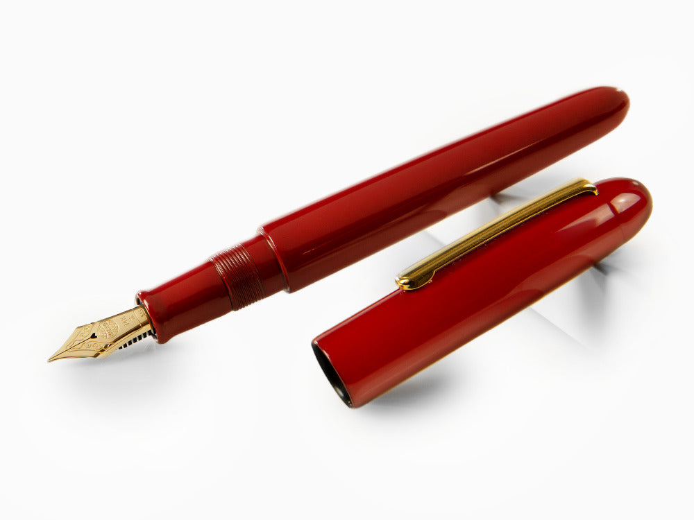 Nakaya Writer Füllfederhalter, Shu, Naturkautschuk und Urushi Lack