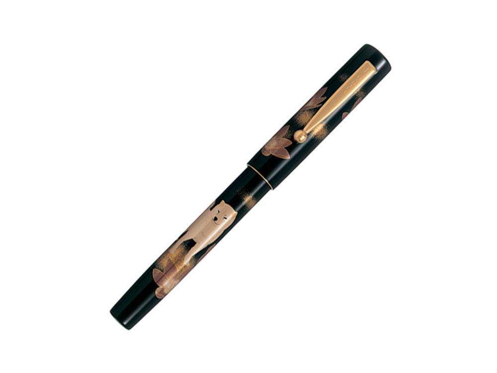 Namiki Yukari Zodiac Dog Füllfederhalter, Urushi Lack, FNV-20M-IN