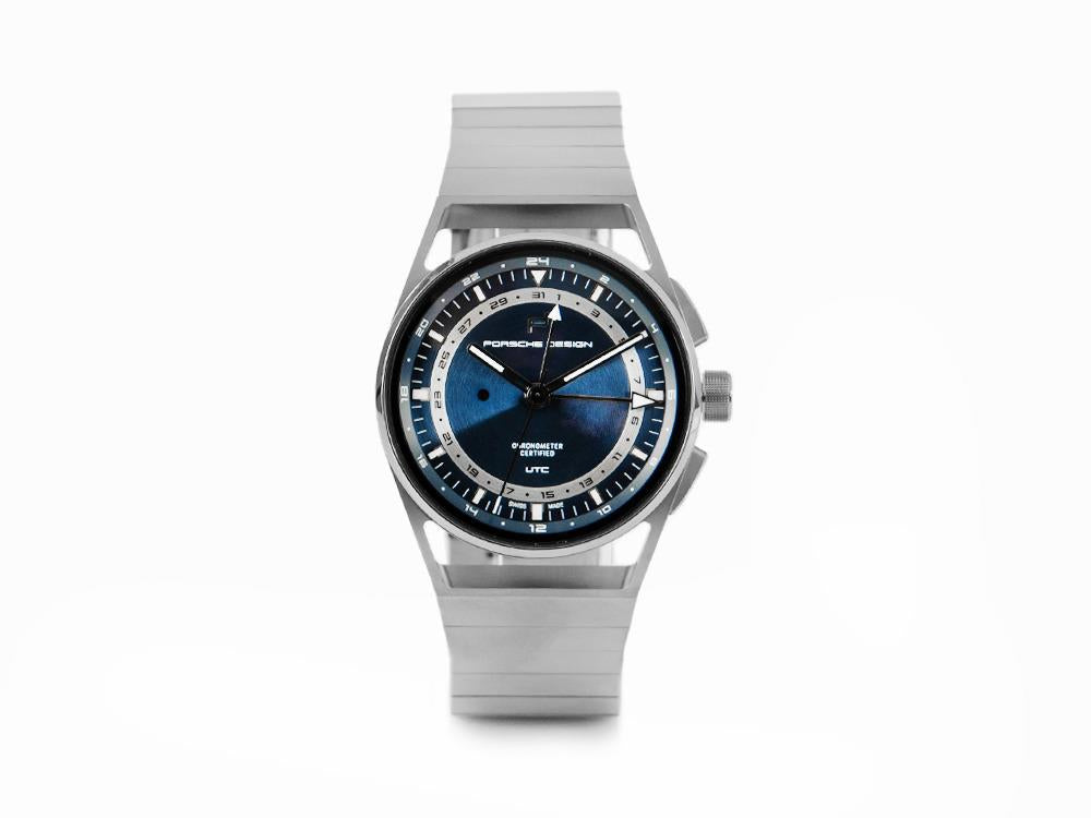 Porsche Design 1919 Automatik Uhr, Titan, Blau, 6023.4.05.002.01.5