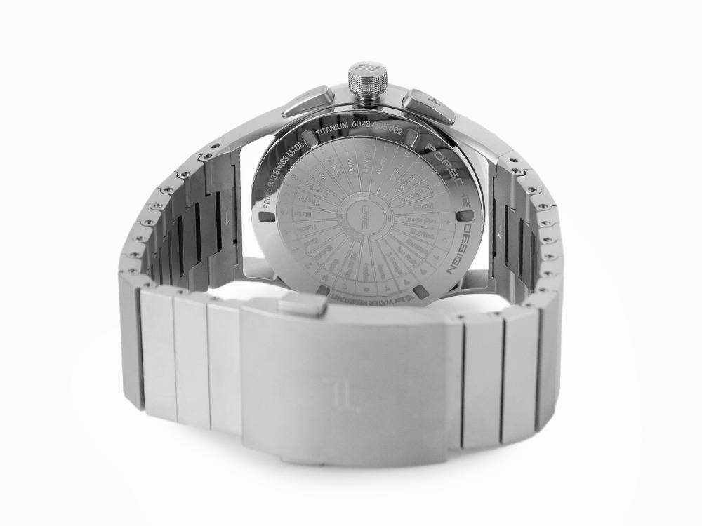 Porsche Design 1919 Automatik Uhr, Titan, Blau, 6023.4.05.002.01.5