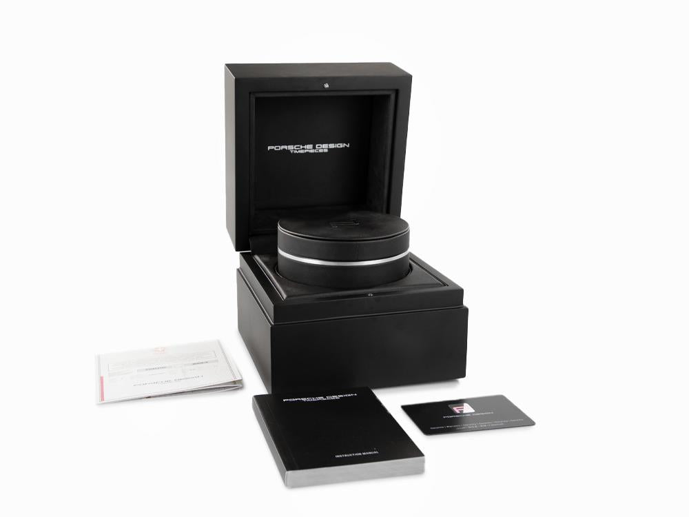 Porsche Design 1919 Automatik Uhr, Titan, Blau, 6023.4.05.002.01.5