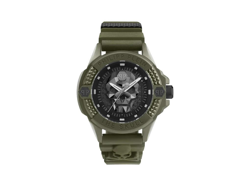 Philipp Plein The Skull Ecoceramic Quartz Uhr, Schwarz, 44 mm, PWUBA0423