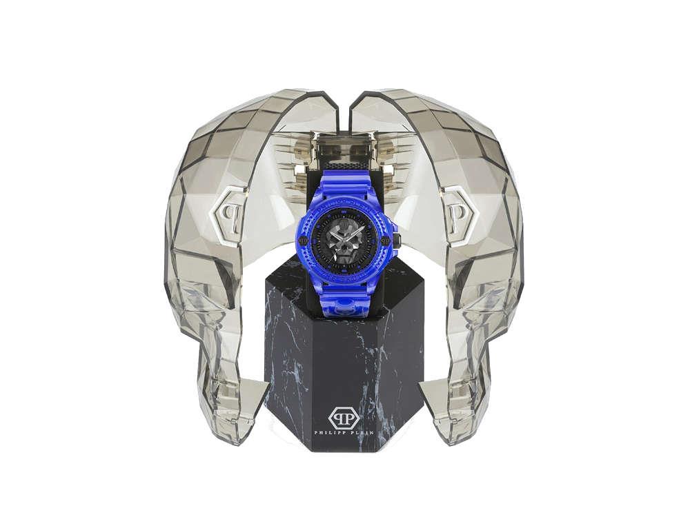 Philipp Plein The Skull Synthetic Quartz Uhr, Schwarz, 44 mm, PWWAA0323