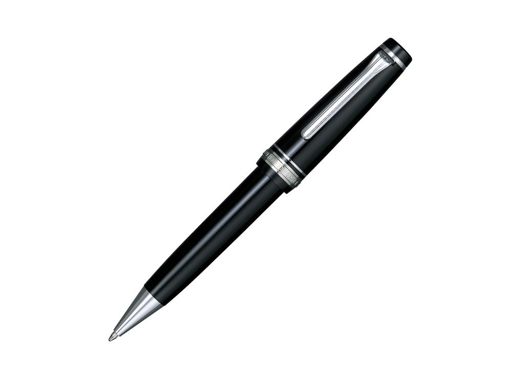 Sailor Professional Gear Silver Kugelschreiber, Schwarz, Chrome, 16-1037-620