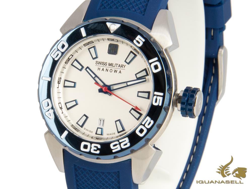 Swiss Military Hanowa Scuba Diver Lady Quartz Uhr, Weiss, 6-6323.04.001
