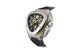Tonino Lamborghini Spyder X Yellow SS Quartz Uhr, 53 mm, Chronograph, T9XE-SS