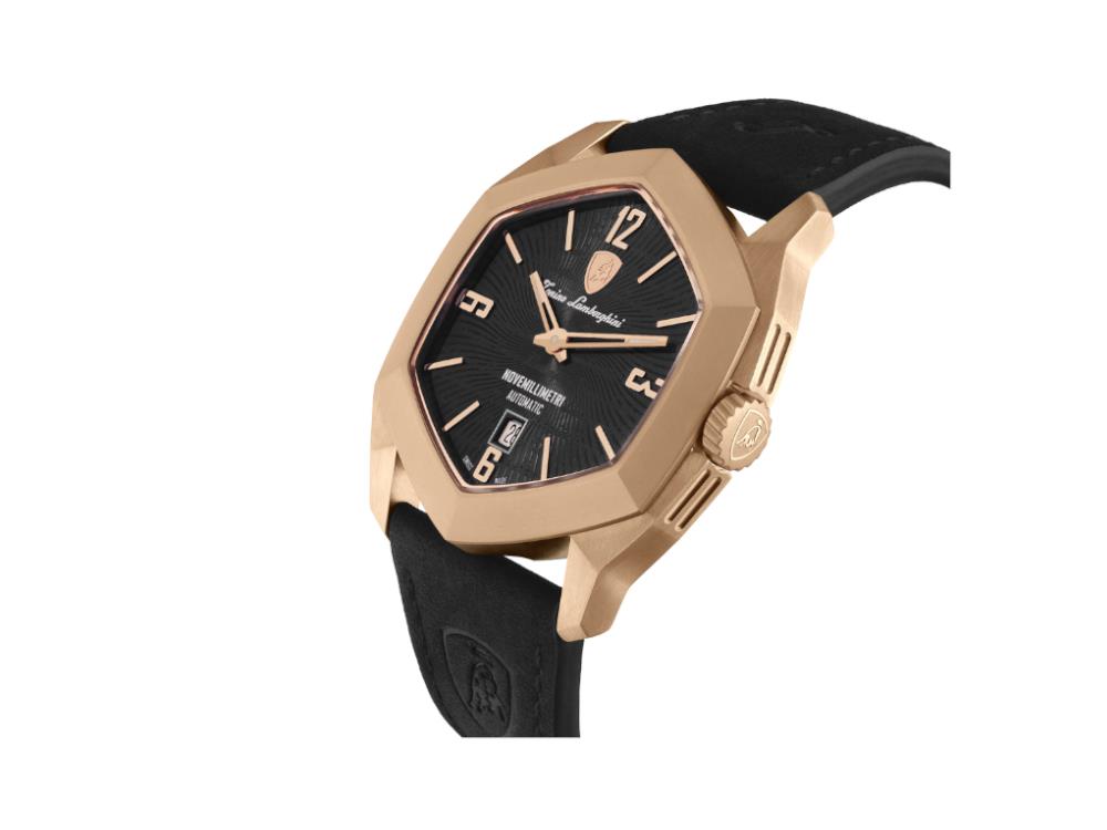 Lamborghini Novemillimetri Rose Gold Automatik Uhr, Titan, 43 mm, TLF-T08-4