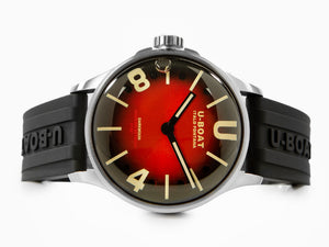 U-Boat Capsoil Darkmoon Soleil Red Quartz Uhr, 40mm, 9500