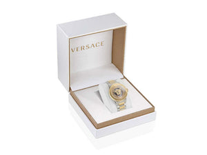 Versace Medusa Infinite Skeleton Quartz Uhr, Golden, 38 mm, VE3G00122