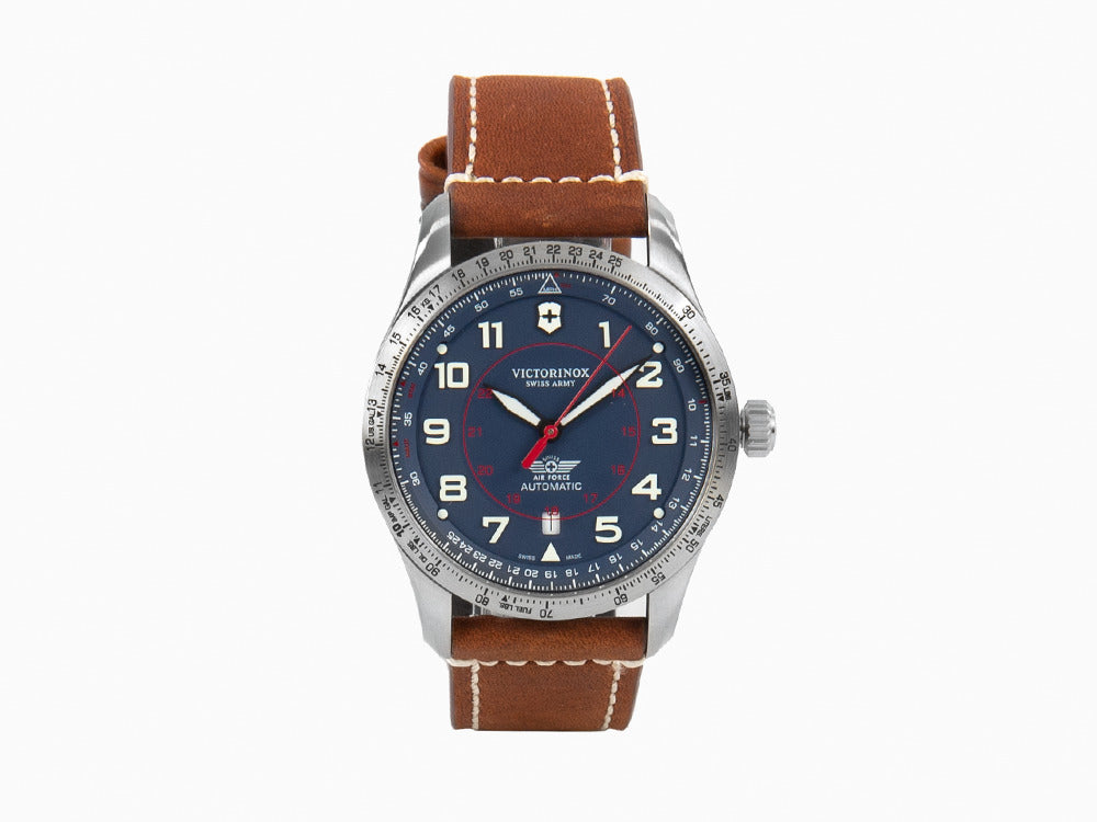 Victorinox Airboss Mechanical Automatik Uhr, Blau, 42 mm, 10 atm, V241887