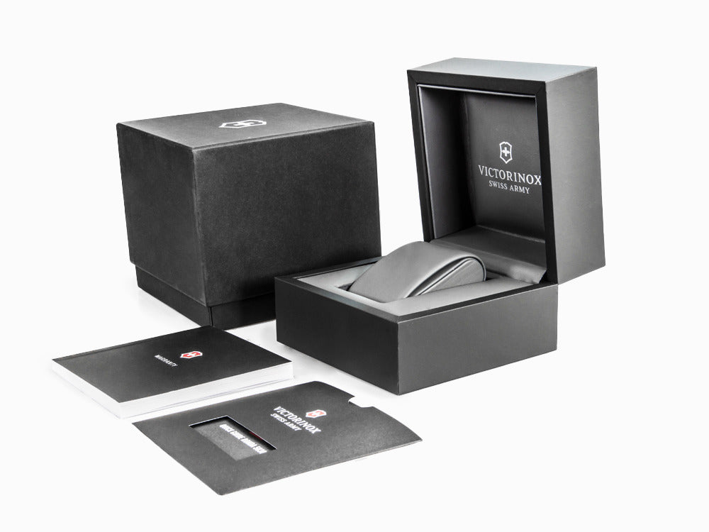 Victorinox Journey 1884 Quartz Uhr, Edelstahl 316L , Blau, 43 mm,V241978