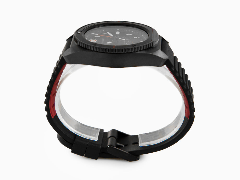 Victorinox Journey 1884 Quartz Uhr, Edelstahl 316L , Schwarz, 43 mm, V241982