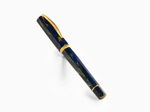 Visconti Medici Golden Blue Roller, Blau, Palladium gebadet in Gold, KP17-05-RB