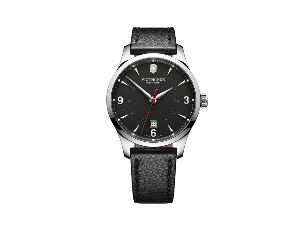 Victorinox Alliance Automatik Uhr, Edelstahl 316L , Schwarz, 40 mm, Tag, V241668