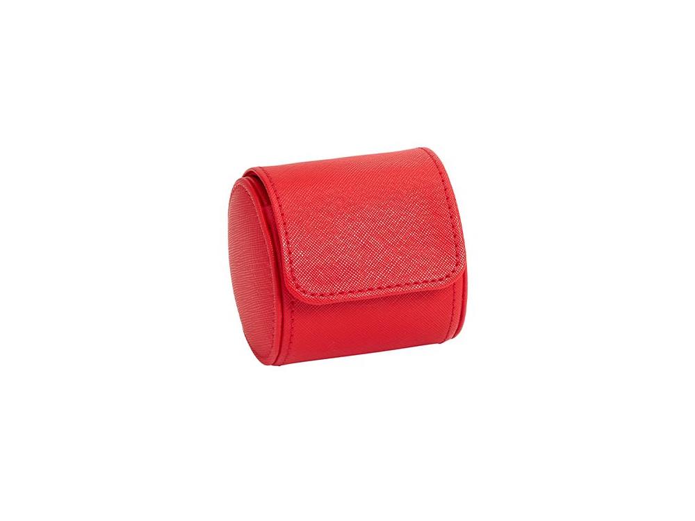 WOLF Tutti Frutti Uhrenrolle, 1 Uhr, Rot, Vegane Leder, 680172