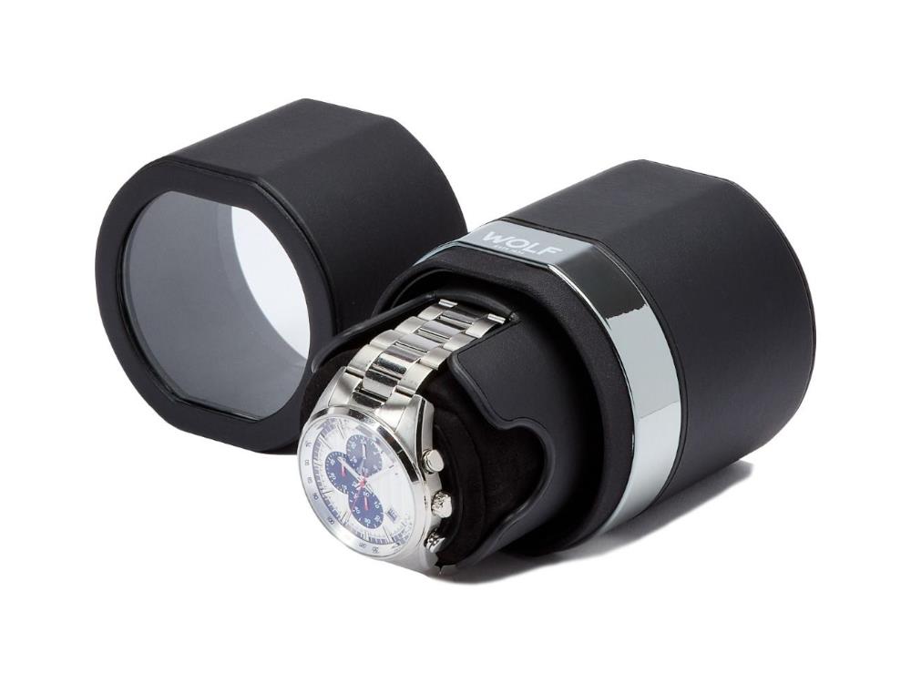 WOLF The Rocket Uhrenbeweger, 1 Uhr, Schwarz, 543210