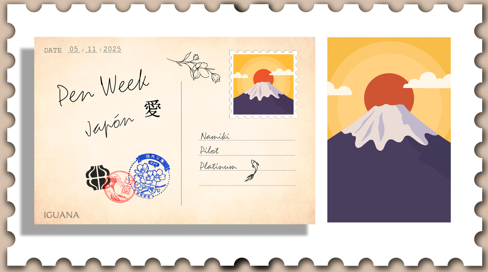 Japan: Schreiben als Kunst – Tag 3 der Iguana Pen Week