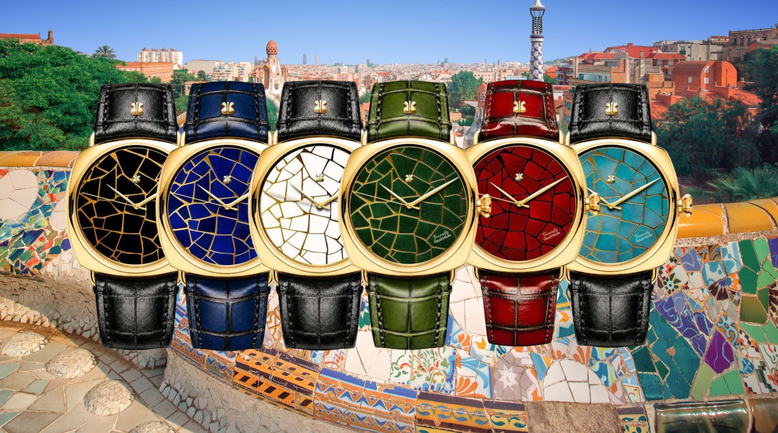 Gaudí am Handgelenk: die lebendige Kunst von Indie Watch Trencadís