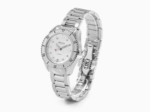 Alpina Comtesse Ladies Sport Quartz Uhr, Silber, 36,5 mm, 6 atm, AL-240SD3C6B