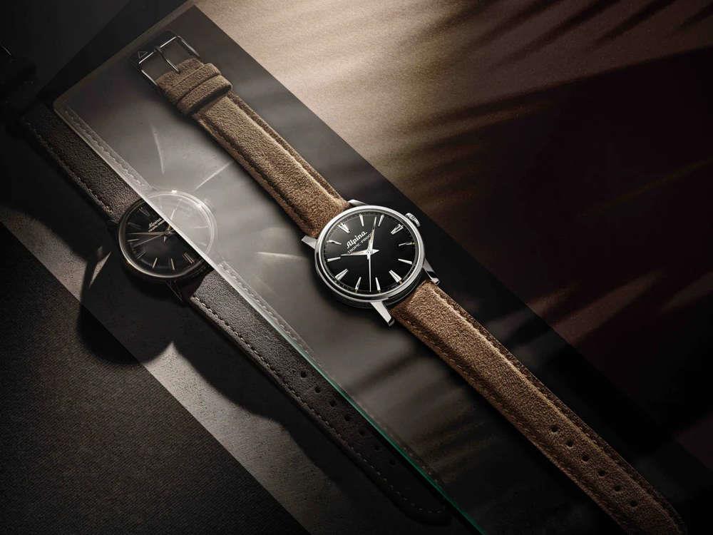 Alpina Heritage Tropic-Proof Handwinding Uhr, 34 mm, Weiss, AL-480S2H6