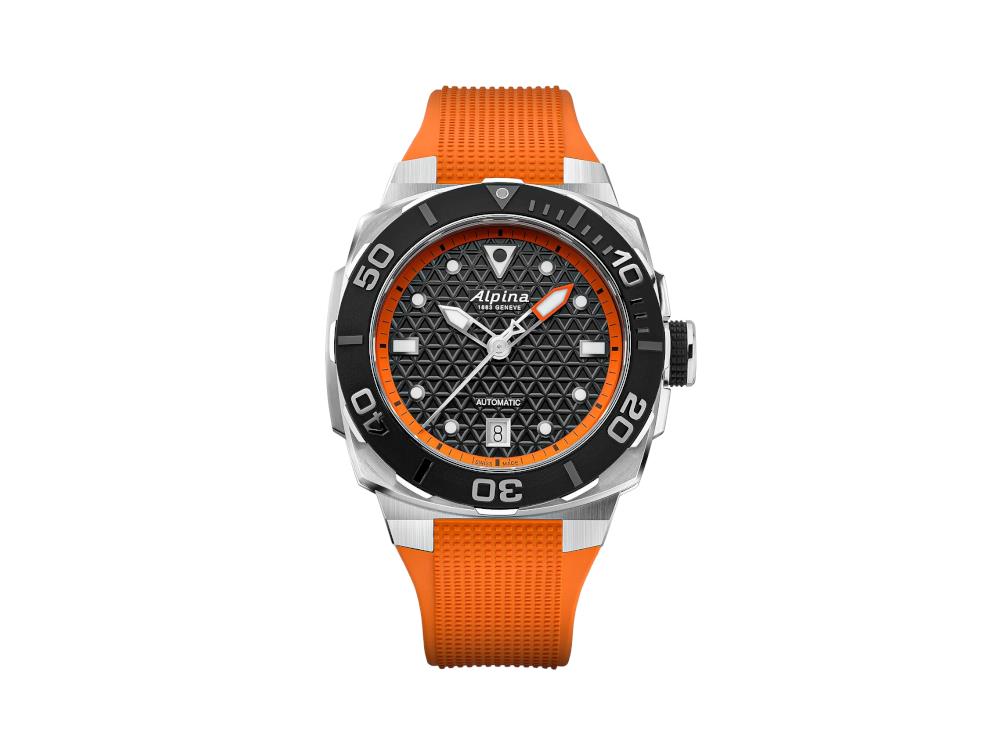 Alpina Seastrong Diver Extreme Automatik Uhr, Orange, 39 mm, AL-525BO3VE6