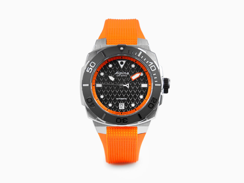 Alpina Seastrong Diver Extreme Automatik Uhr, Orange, 39 mm, AL-525BO3VE6