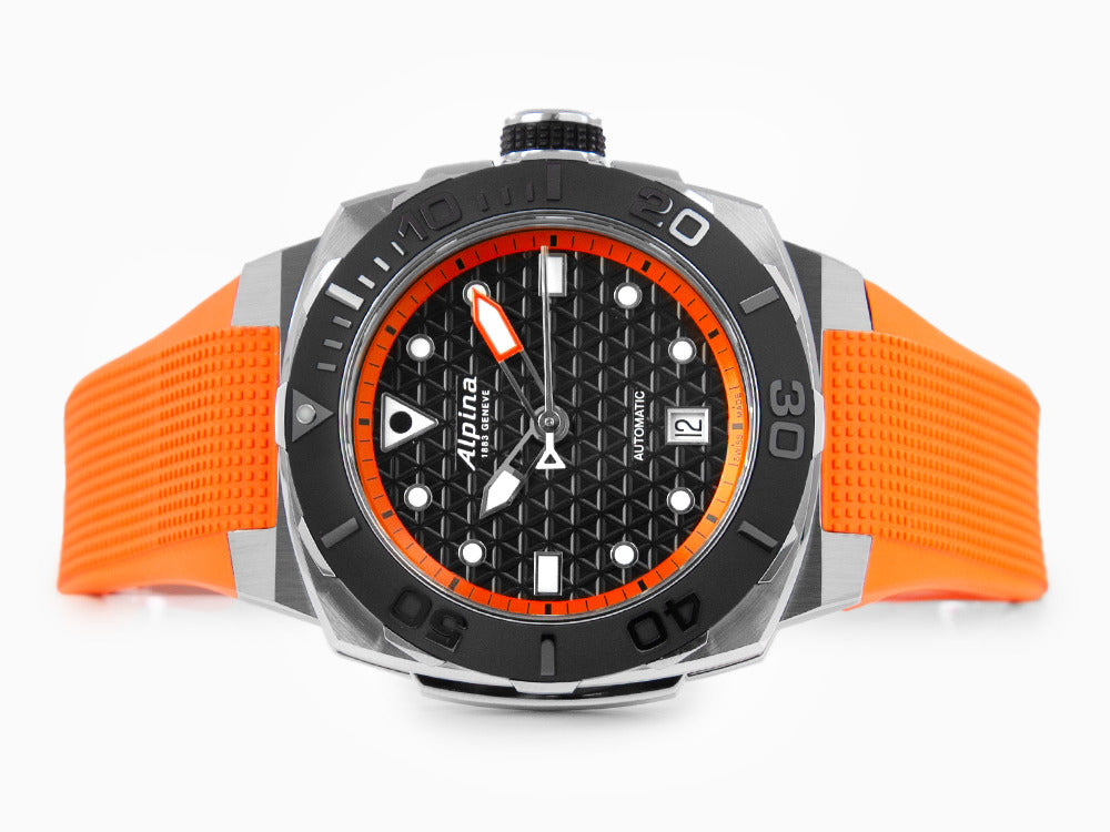 Alpina Seastrong Diver Extreme Automatik Uhr, Orange, 39 mm, AL-525BO3VE6