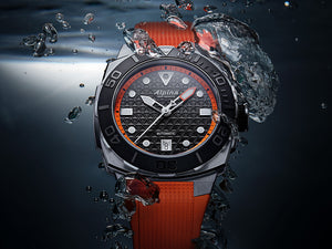 Alpina Seastrong Diver Extreme Automatik Uhr, Orange, 39 mm, AL-525BO3VE6