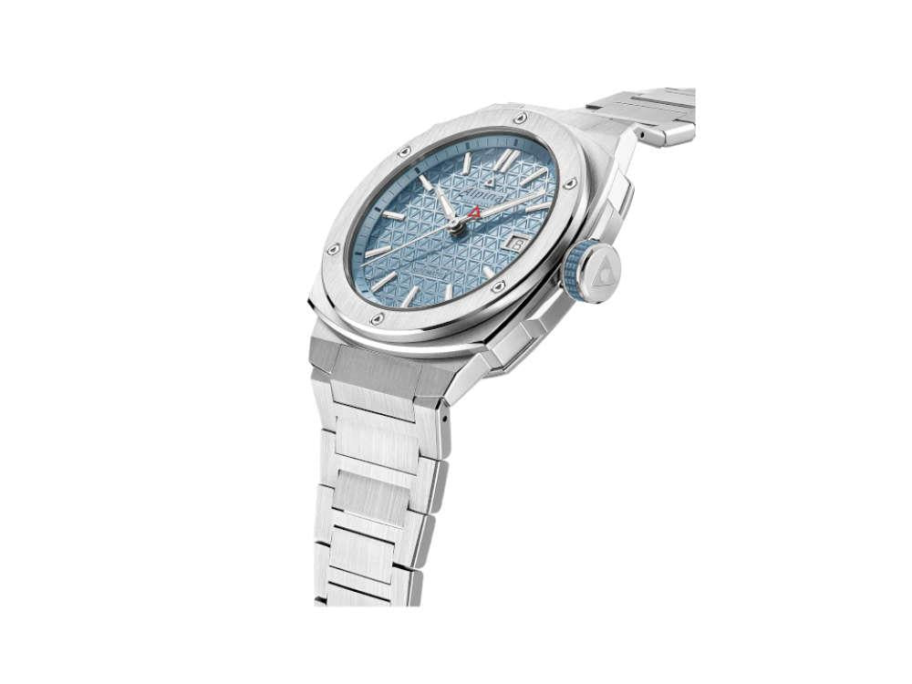 Alpina Alpiner Automatik Uhr, Hellblau, 39x40.50mm, Stahlband, AL-525LB3AE6B