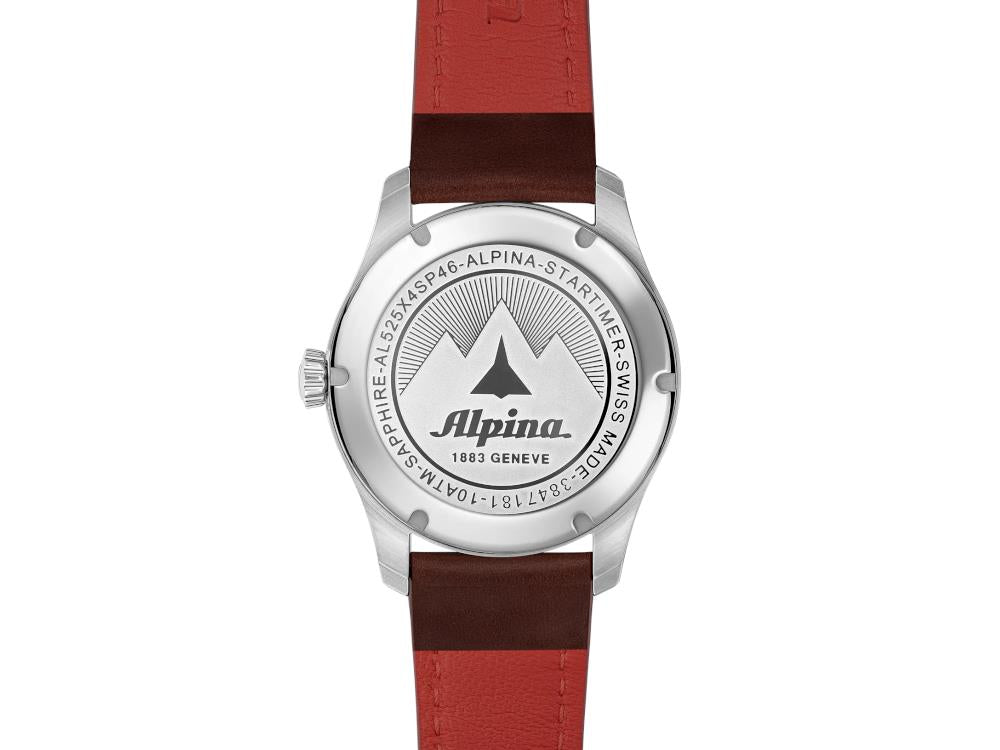Alpina Startimer Pilot Petroleum Blue Automatik Uhr, 41 mm, AL-525NW4S26