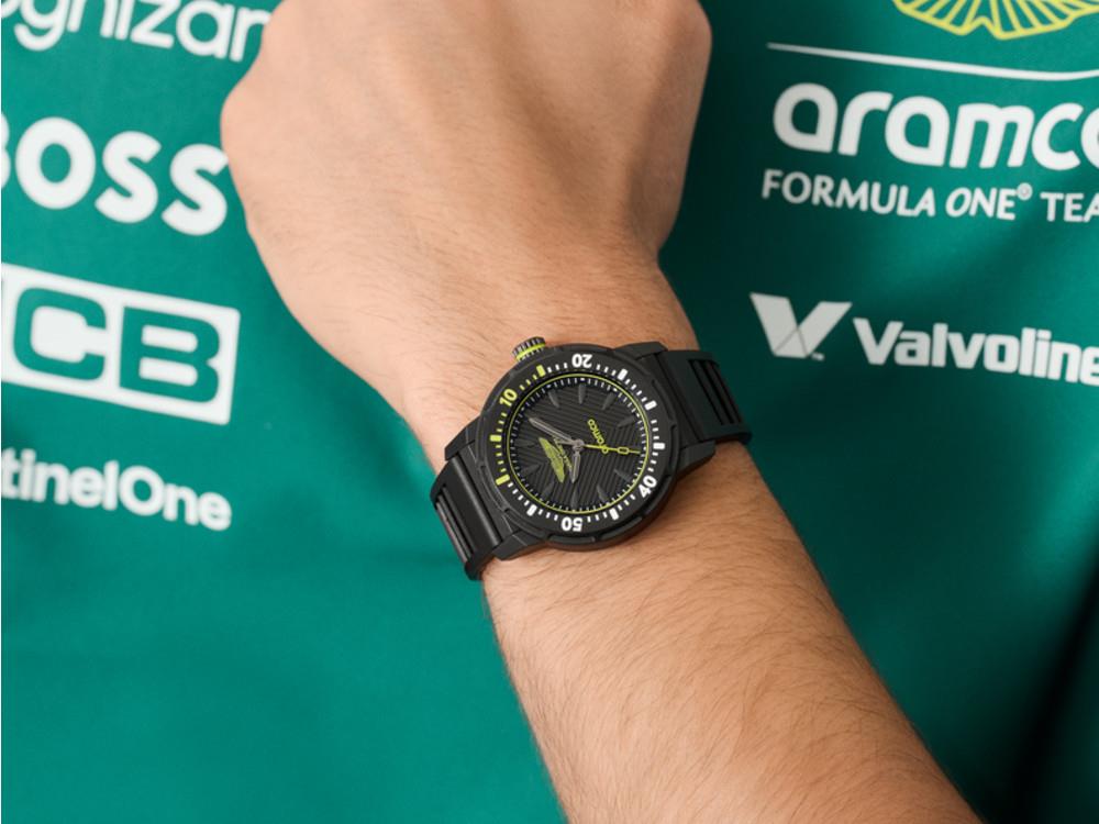 Aston Martin PDK F1 Team Quartz Uhr, plastik, Schwarz, 40 mm, MTFK1F503