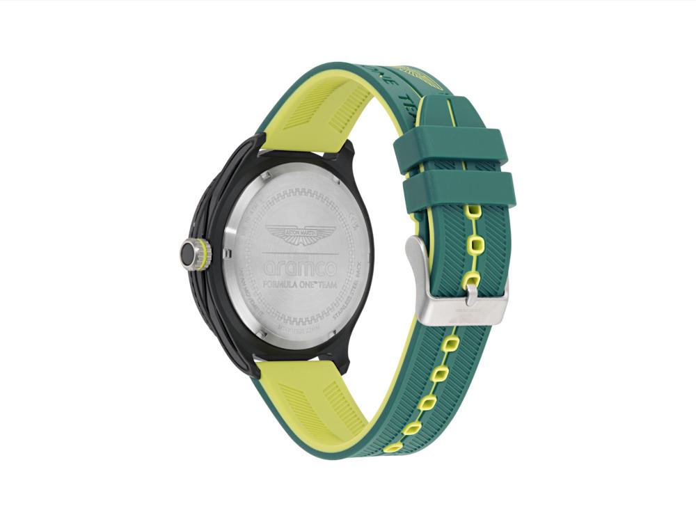 Aston Martin PIT W F1 Team Quartz Uhr, Schwarz, 46 mm, Chronograph, MTFP1F501