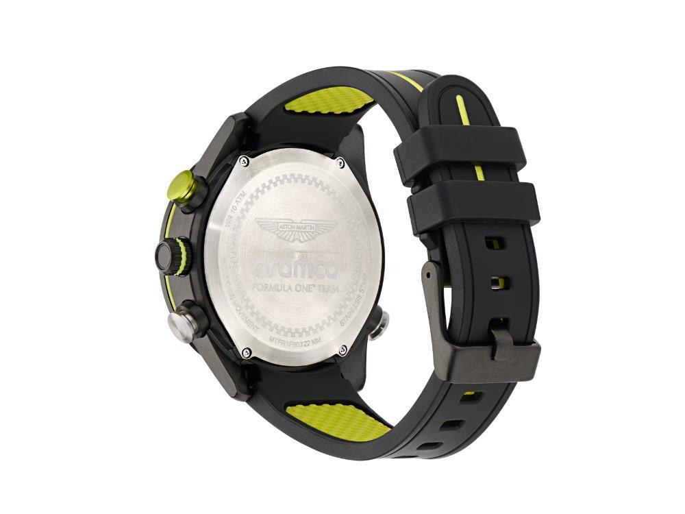 Aston Martin F1 Team KRS Quartz Uhr, Grün, 44 mm, Chronograph, MTFR1F603