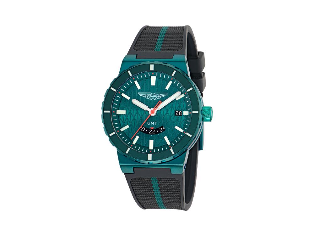 Aston Martin Icon MNF GMT  Automatik Uhr, Grün, 41 mm, MTIM1F605