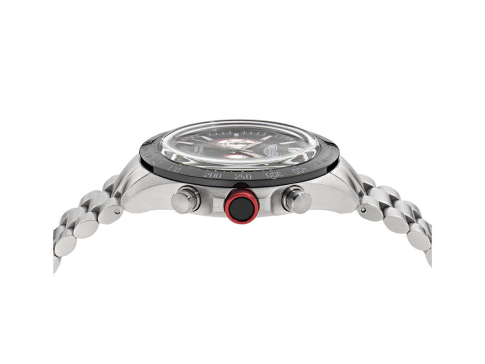 Aston Martin Icon SPT Quartz Uhr, Schwarz, 44 mm, Chronograph, MTIS1F501