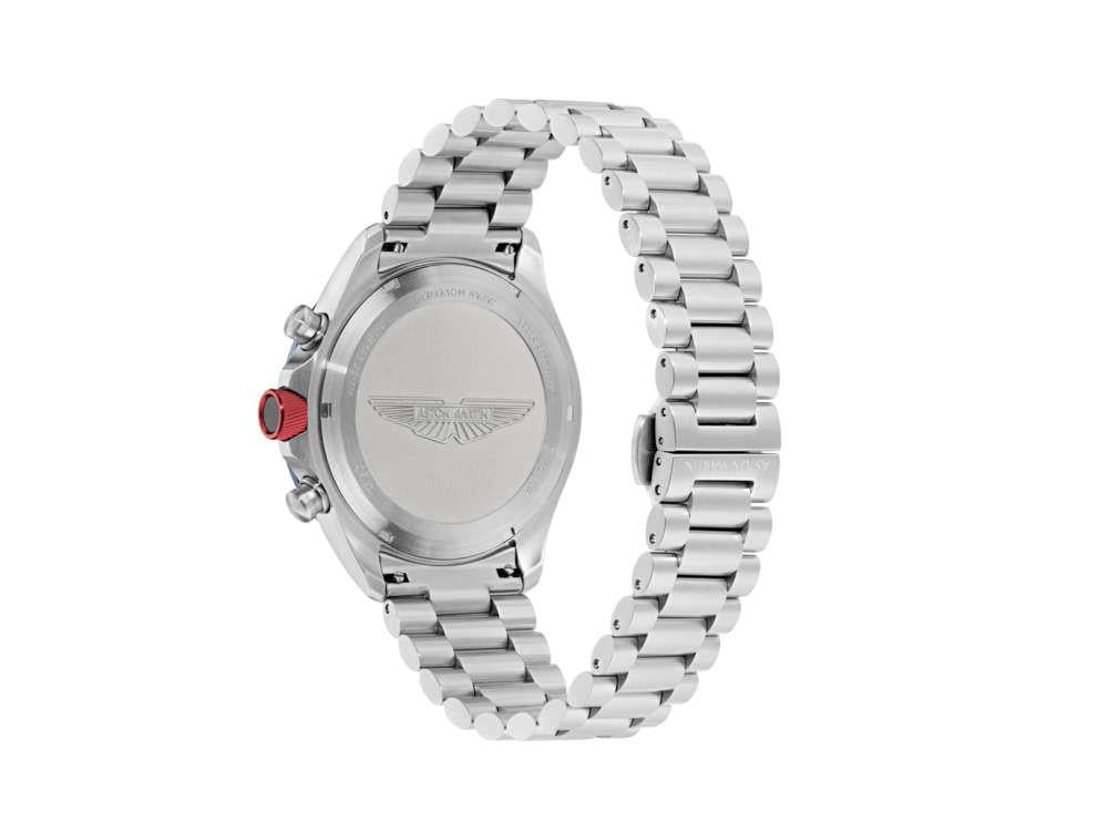 Aston Martin Icon SPT Quartz Uhr, Blau, 44 mm, Chronograph, MTIS1F503