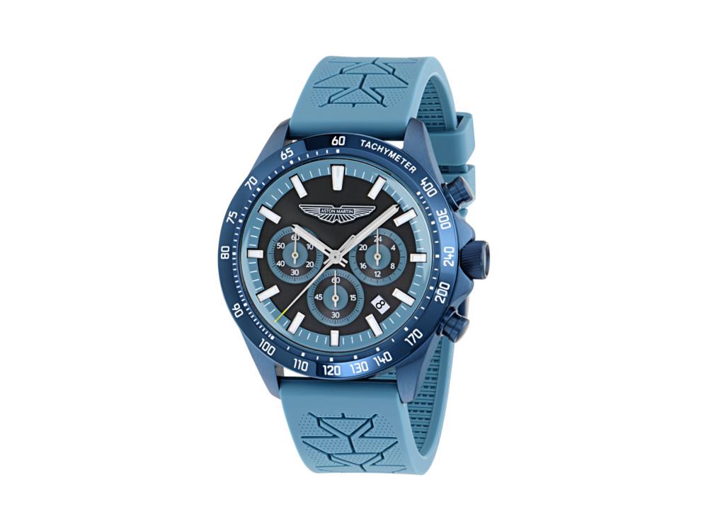 Aston Martin Icon SPT Quartz Uhr, Schwarz, 44 mm, Chronograph, MTIS2S604