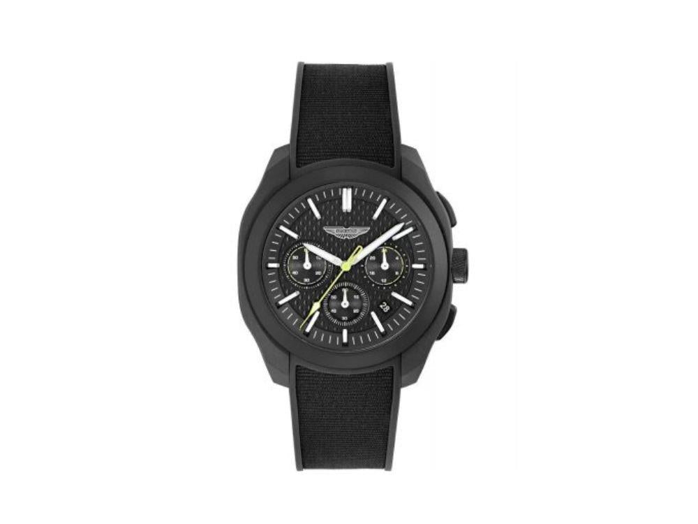 Aston Martin CRT Thrill Quartz Uhr, Schwarz, 42 mm, MTRC1S601
