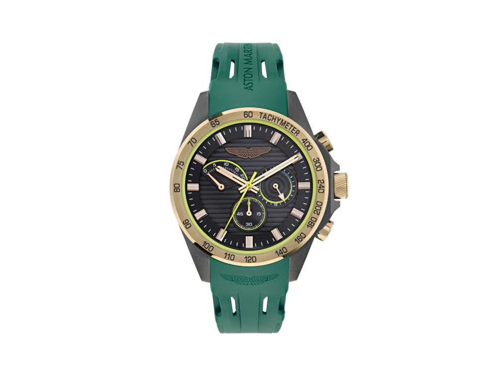 Aston Martin Thrill HLC Quartz Uhr, Schwarz, 44 mm, Chronograph, MTRH1F501