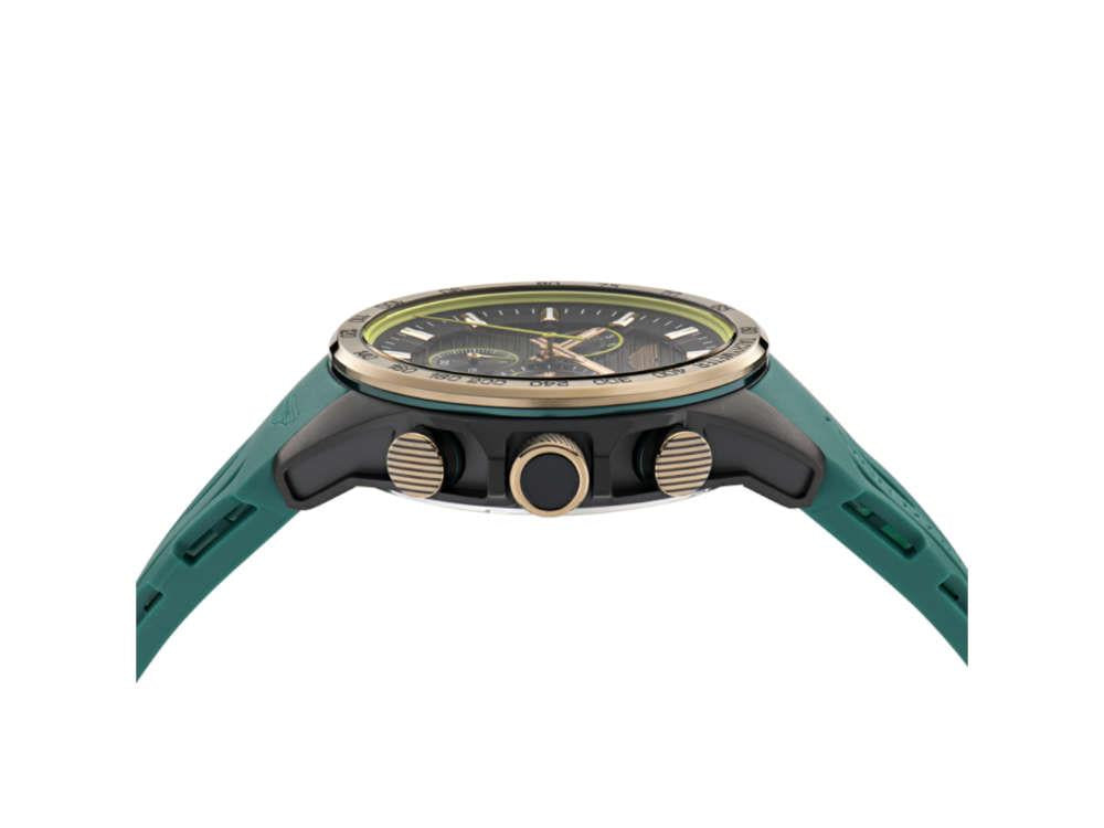 Aston Martin Thrill HLC Quartz Uhr, Schwarz, 44 mm, Chronograph, MTRH1F501