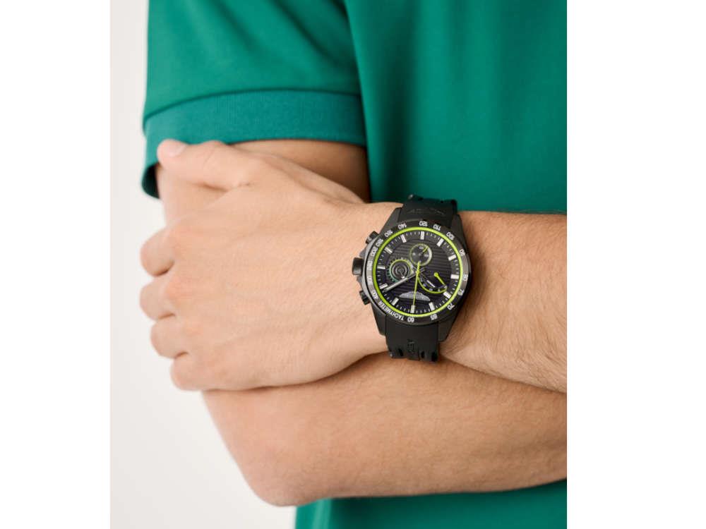 Aston Martin Thrill HLC Quartz Uhr, Schwarz, 44 mm, Chronograph, MTRH1F503