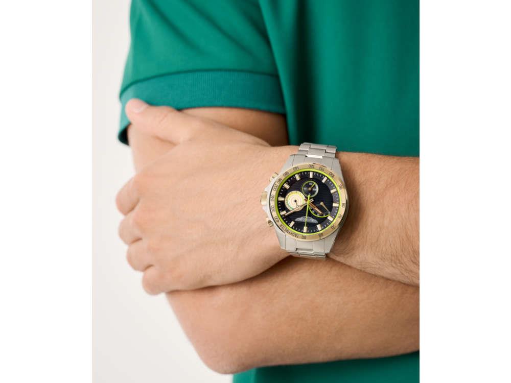 Aston Martin Thrill HLC Quartz Uhr, Blau, 44 mm, Chronograph, MTRH1F505