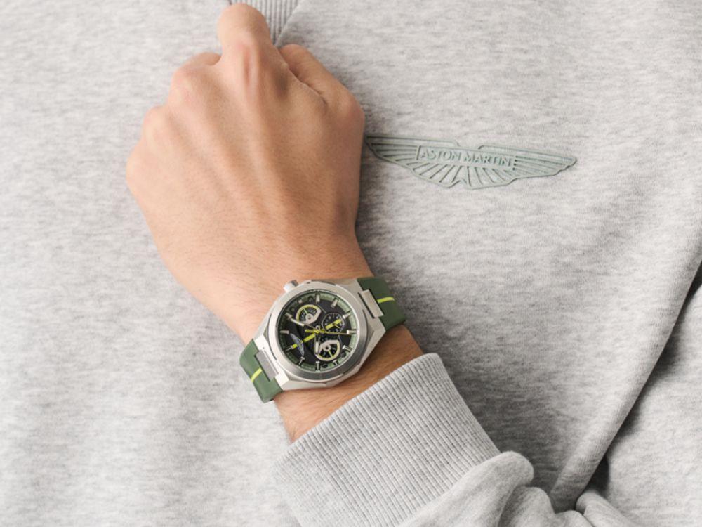 Aston Martin Thrill TKS Quartz Uhr, Grün, 42 mm, MTRI2S601