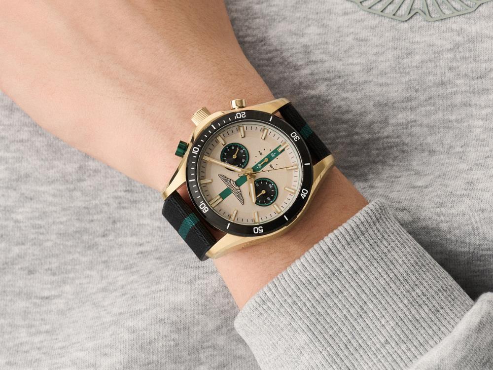 Aston Martin Thrill CLP Quartz Uhr, 45 mm, Chronograph, MTRL1F601