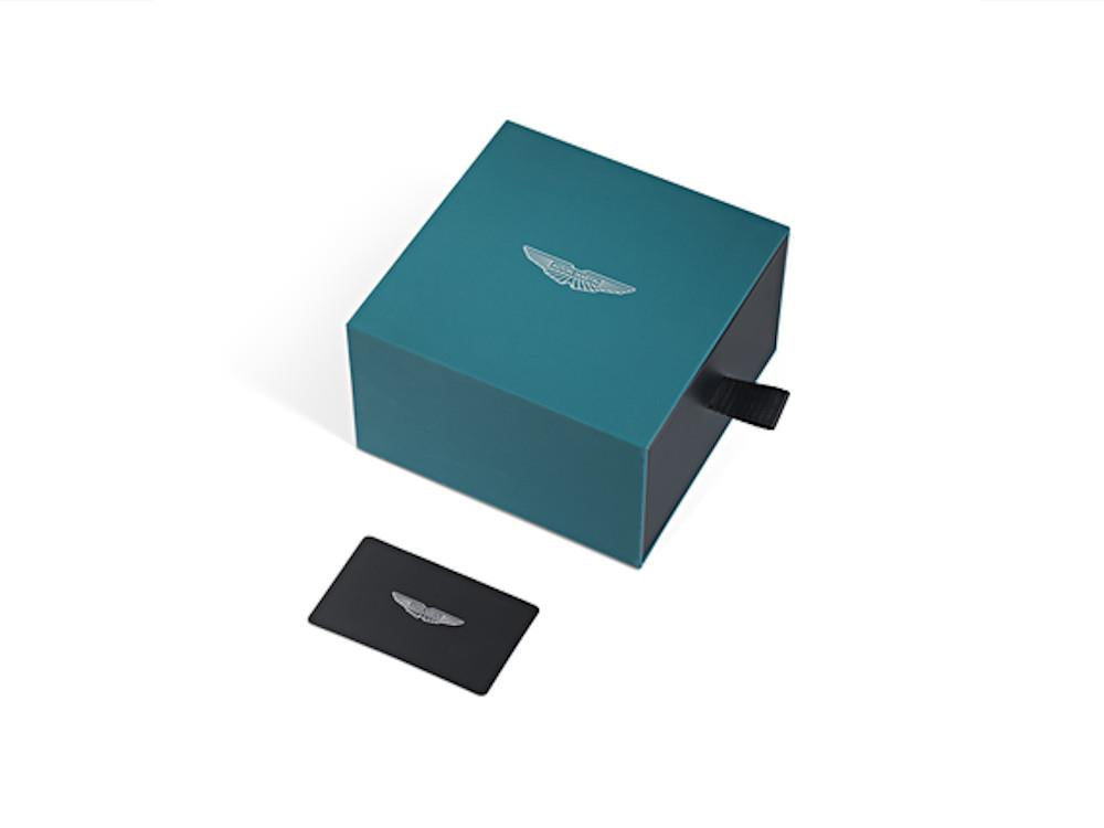 Aston Martin SGT Thrill Quartz Uhr, Schwarz, 42 mm, Chronograph, MTRS1F502