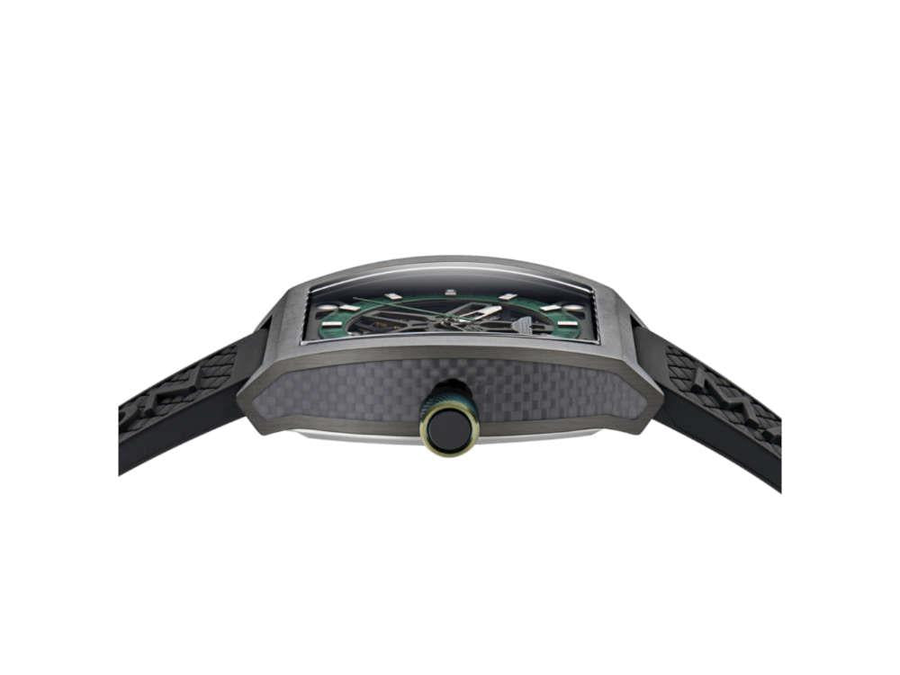 Aston Martin Thrill TRG Automatik Uhr, Titan, Grün, 41 mm, MTRT1F502