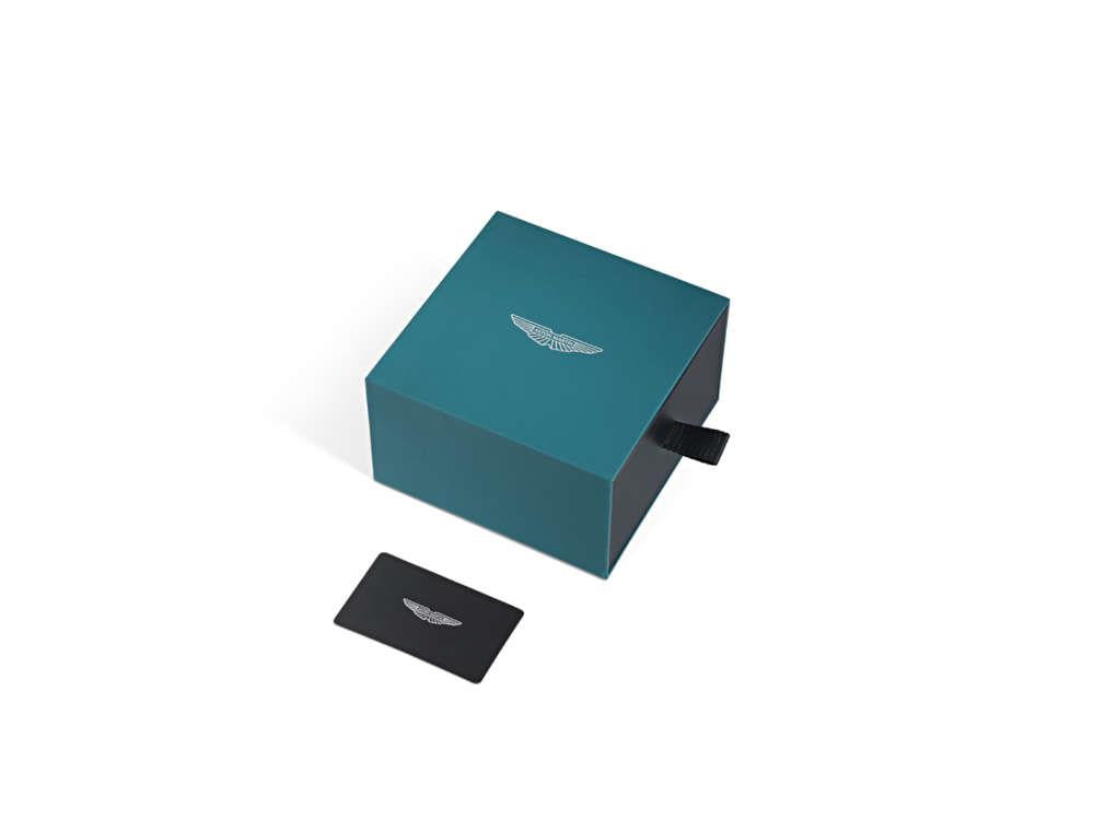 Aston Martin Timeless TS1 Automatik Uhr, Schwarz, 41 mm, MTTS1F501