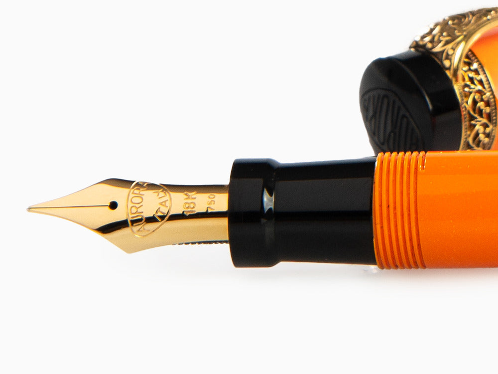 Aurora Internazionale Orange Arancio Füllfeder, Limitierte Edit, 19A-O