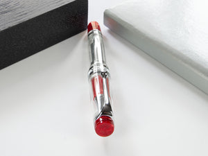 Aurora Optima Red Demonstrator Roller, Edelharz, Limited Edition, 571RA